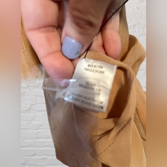 Haute Hippie NWT Silk Dress XS – Flutter Sleeves - Picture 8 of 9